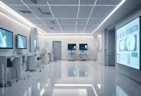 Obraz hospital corridor