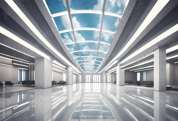 Obraz modern architecture interior