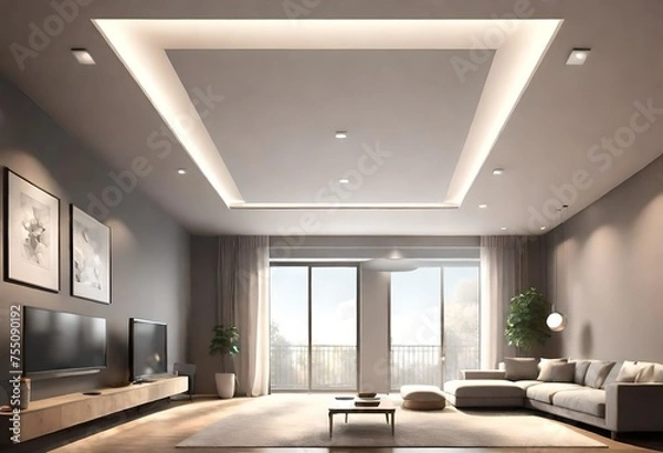 Obraz living room interior