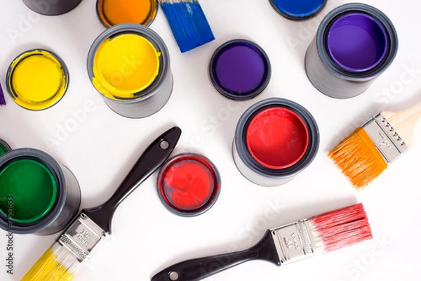 Fototapeta Cans of Paint