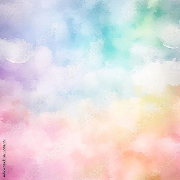 Obraz Background for design in rainbow colors, pastel graphics