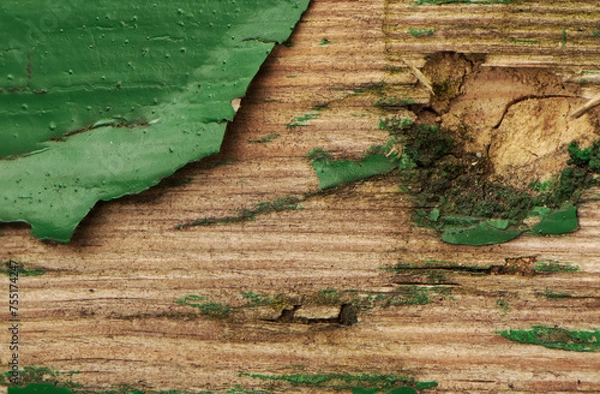 Obraz 
peeling paint
