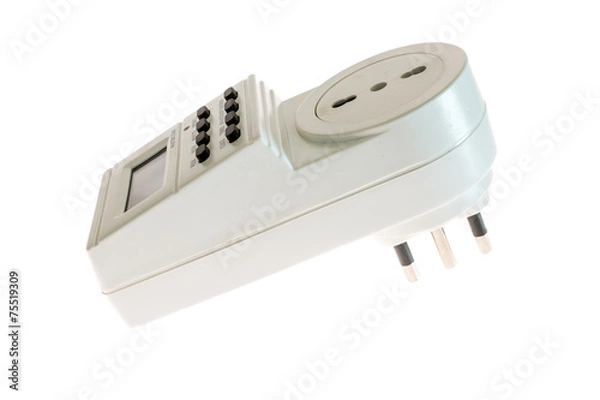 Obraz Electrical socket timer