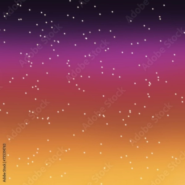 Obraz background with stars