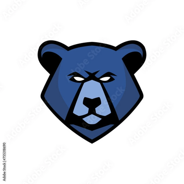 Obraz Bear Esports Logo Template