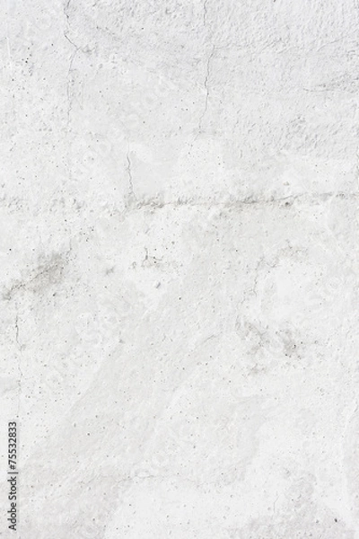 Obraz Grungy white concrete wall background