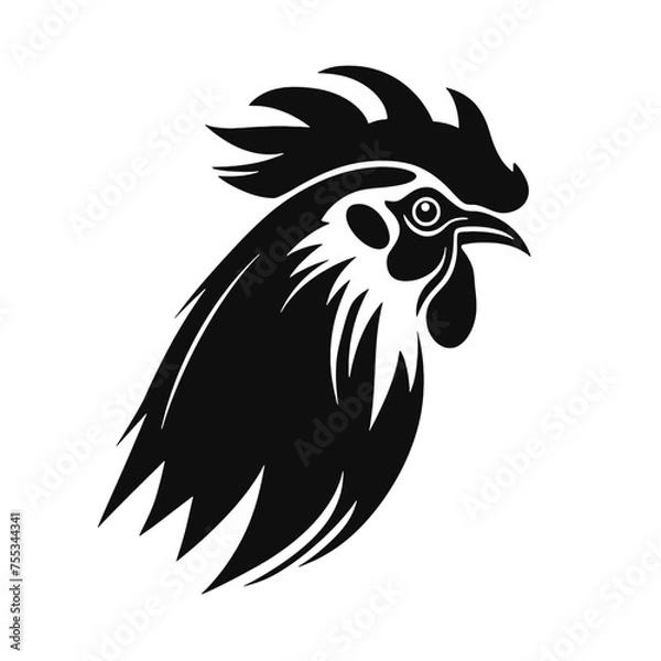 Fototapeta rooster  Silhouette  