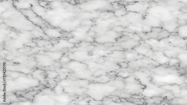 Fototapeta White grey marble texture