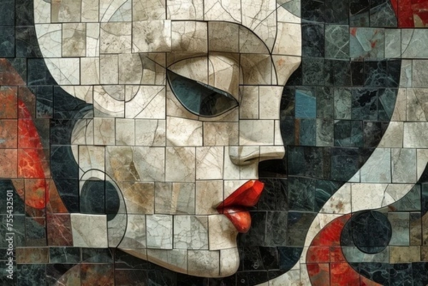 Fototapeta Fragmented Dreamscape