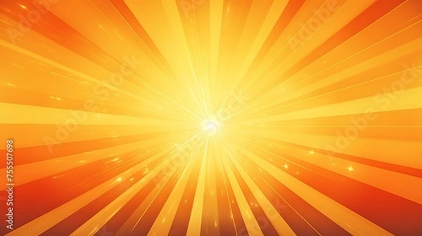 Fototapeta Sunbeams, abstract background