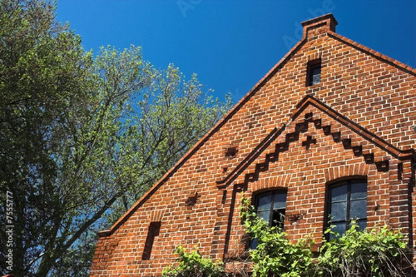 Fototapeta alte Fassade