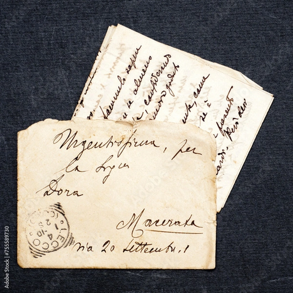 Obraz Vintage Correspondence