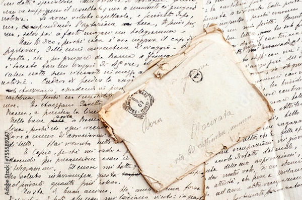 Obraz Vintage Correspondence