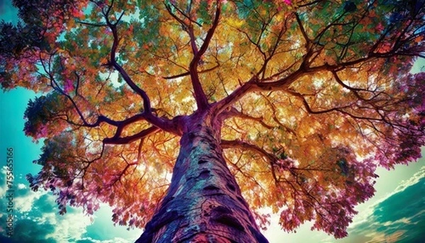 Obraz Vibrant Tree Photography