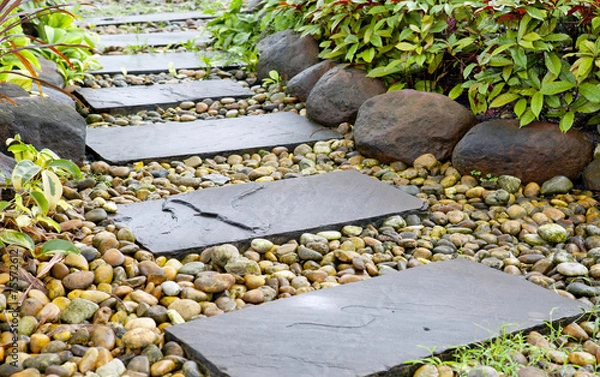 Obraz Stone walkway