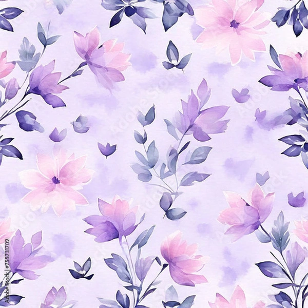 Obraz seamless floral pattern