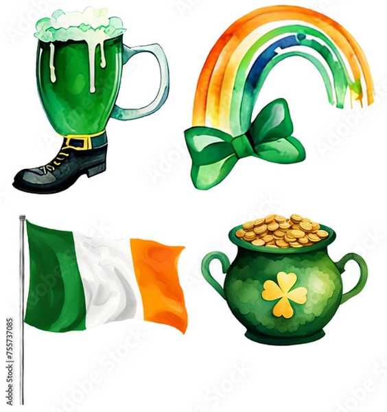 Obraz St. Patrick's Day Clip Art