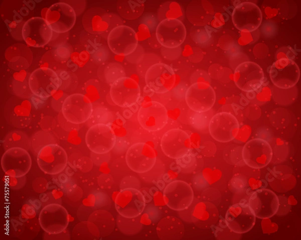 Obraz Abstract valentine's day background