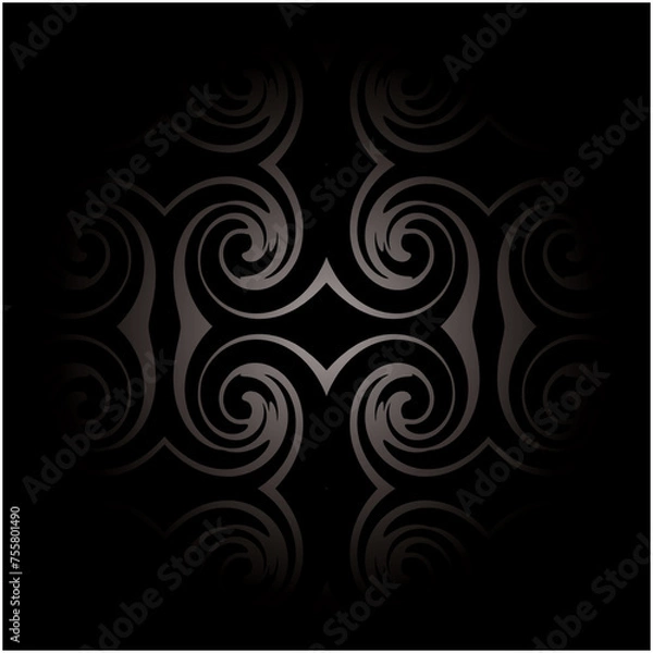Fototapeta BLACK AND GRAY BACKGROUND FOR...