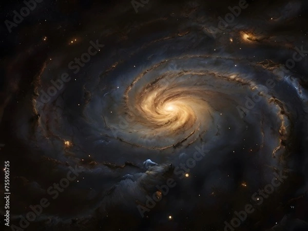 Obraz Spiral Galaxy Background