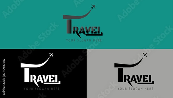 Obraz Travel Logo
