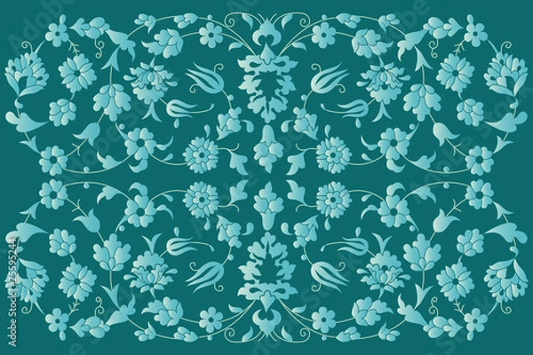 Fototapeta artistic ottoman pattern series fourty six