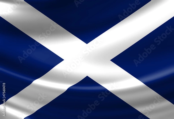 Fototapeta Scottish flag