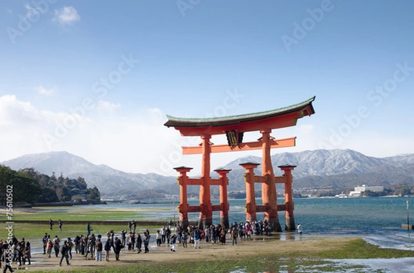 Obraz 宮島 大鳥居