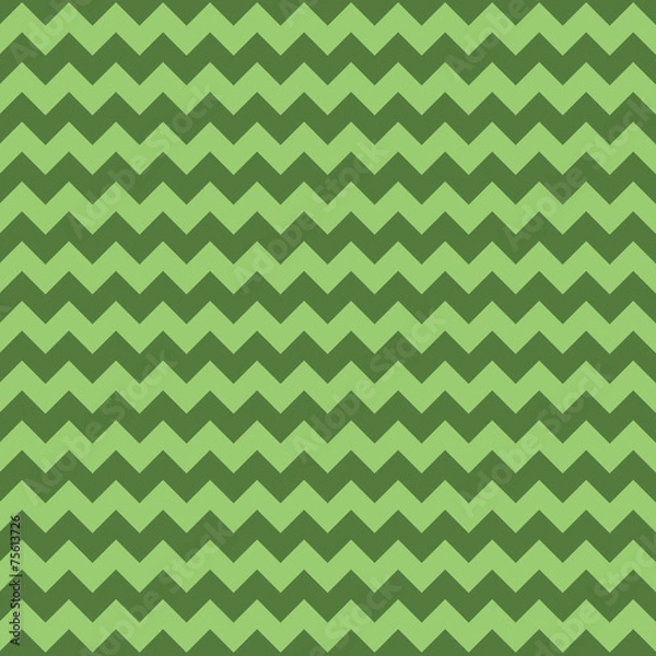 Obraz green Chevron pattern