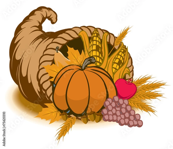 Fototapeta cornucopia