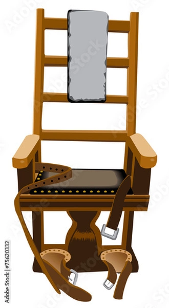 Obraz Elektryczne krzesło