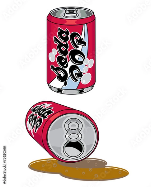 Fototapeta Soda Pop Cans