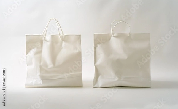 Obraz Bags of the Month White and White Generative AI