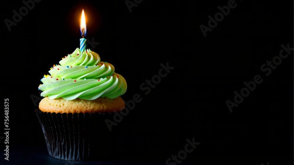 Obraz Birthday Cupcake
