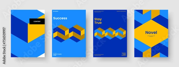 Fototapeta Creative Brochure Layout. Abstract Banner Design. Isolated Poster Template. Flyer. Book Cover. Report. Business Presentation. Background. Notebook. Advertising. Catalog. Pamphlet. Brand Identity