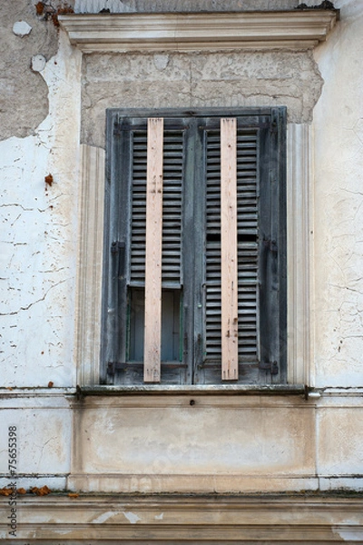 Fototapeta Ruin italian window