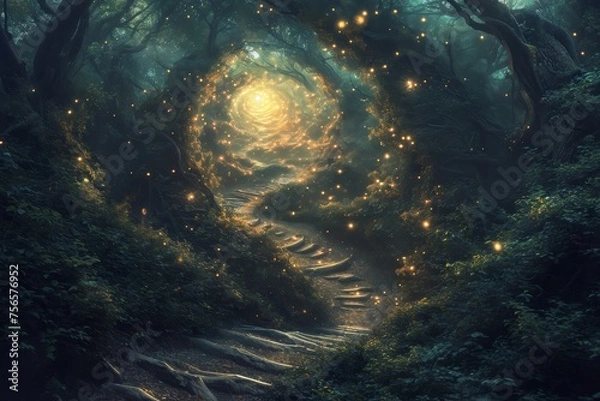 Obraz Affinity for Abstruse Paths