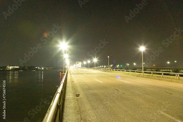 Fototapeta Bridge at Night