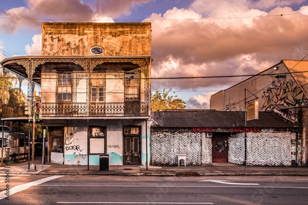 Fototapeta Worn Southern Structures