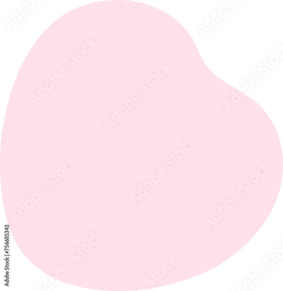 Fototapeta Abstract Blob Organic Shape