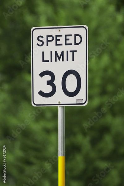 Obraz Speed Limit 30