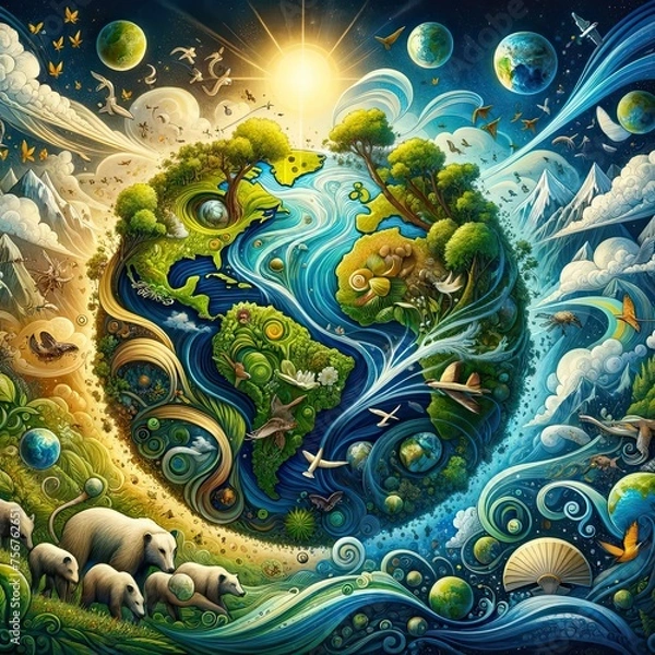 Obraz planète Terre écologie