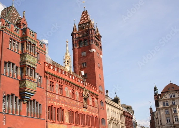 Obraz Ratusz w Bazylei