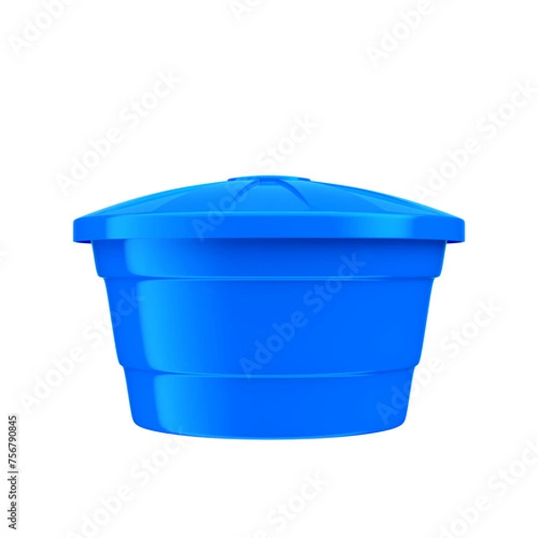 Fototapeta Caixa d'água 3d render isolado