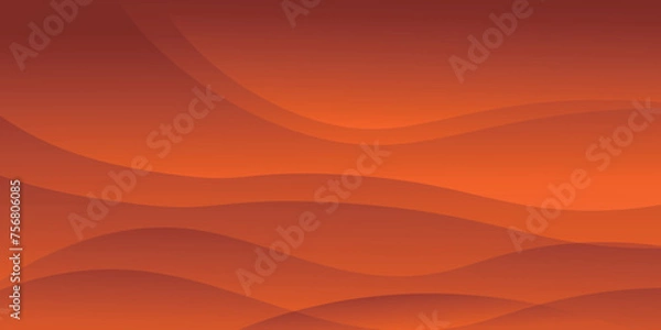 Fototapeta 秋　波　テクノロジー　シルエット　背景	