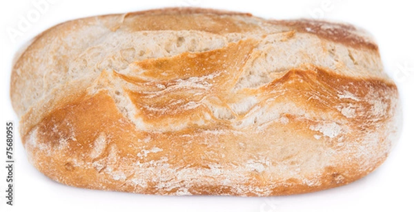 Fototapeta Homemade Buns (isolated on white)