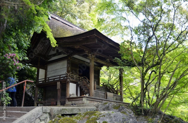 Fototapeta 石山寺　十八所権現社　滋賀県大津市