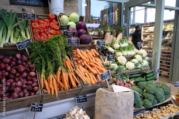 Obraz vegetables on market