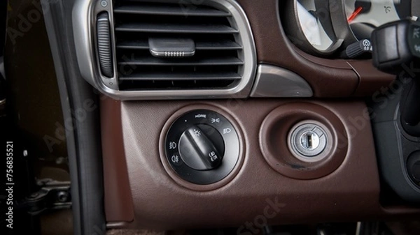 Fototapeta Car ignition