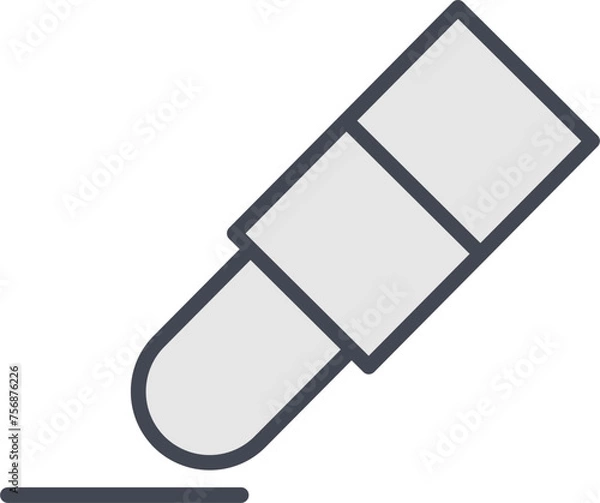 Fototapeta Eraser Vector Icon